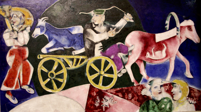 Marc Chagall "Le marchand de bestiaux" 1922-23