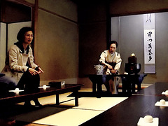 Tea ceremony, Kodai-ji Temple grounds