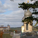 Blick übers Käppele zur Festung Marienberg