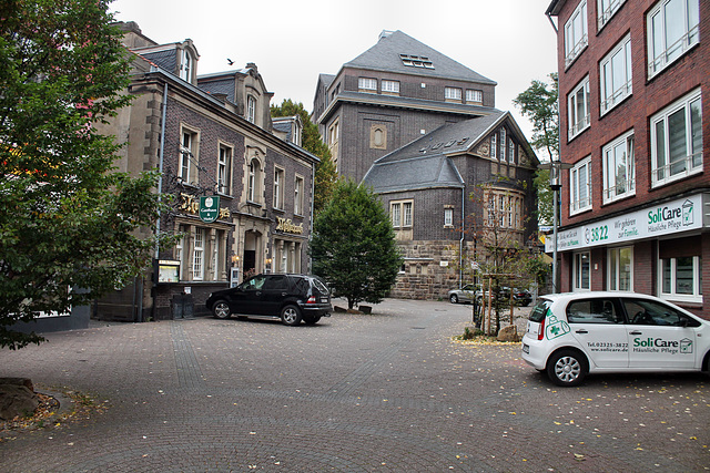 Blick zur ehem. Hülsmann-Brauerei (Wanne-Eickel) / 17.10.2016