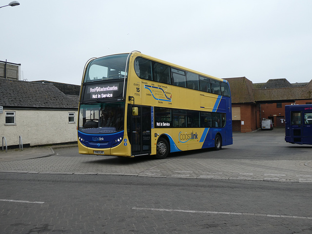 First Eastern Counties 33817 (YX63 LKF) in Lowestoft - 29 Mar 2022 (P1110280)