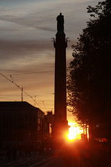 Sonnenuntergang in Darmstadt