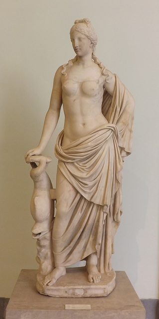 Aphrodite of the Marine Venus Type in the Naples Archaeological Museum, July 2012