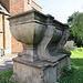 south woodford church, redbridge, london (10) c19 coade stone tomb of george wood, signed coade and sealy 1812