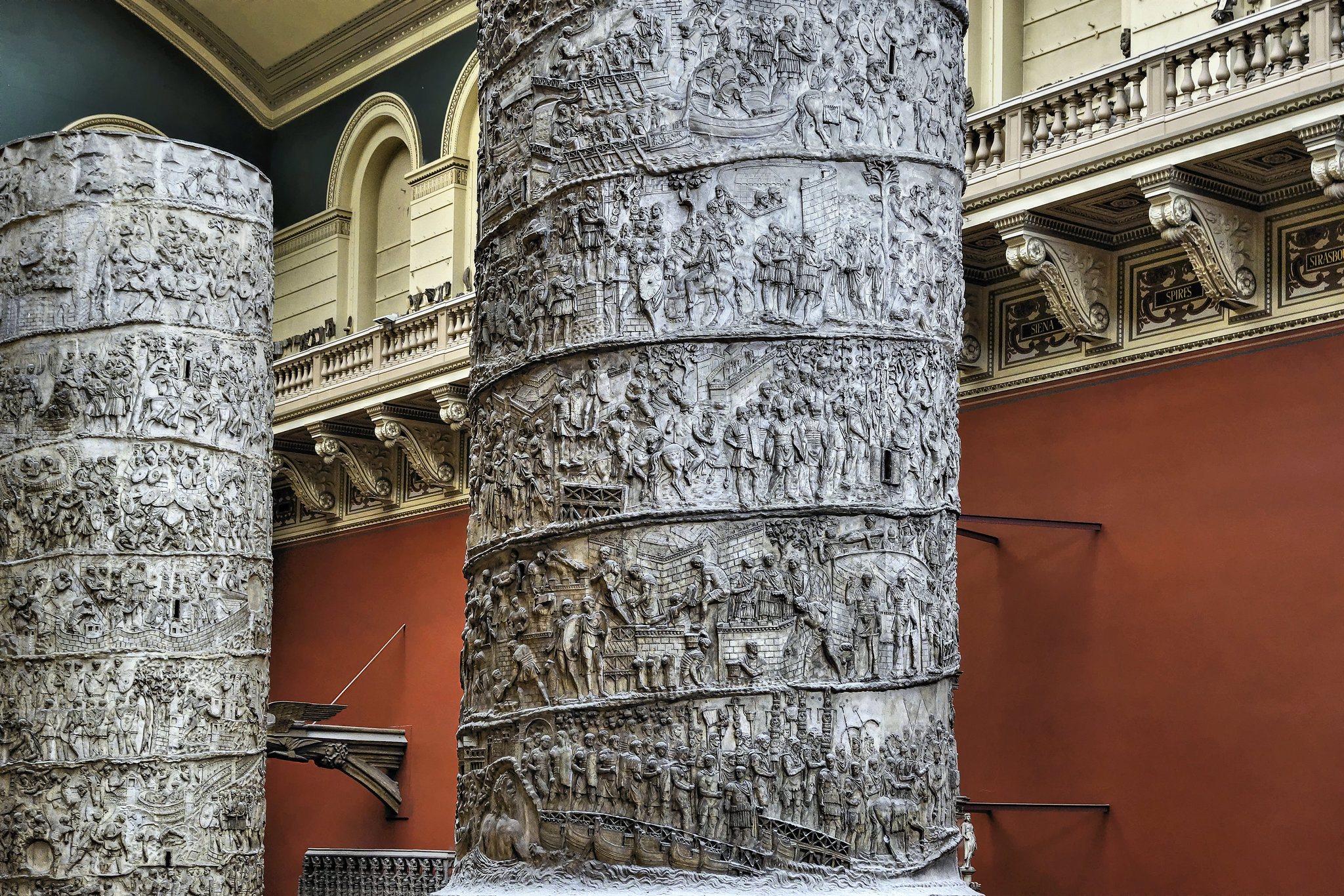 Trajan's Column – Weston Cast Court, Victoria and Albert Museum, South Kensington, London, England