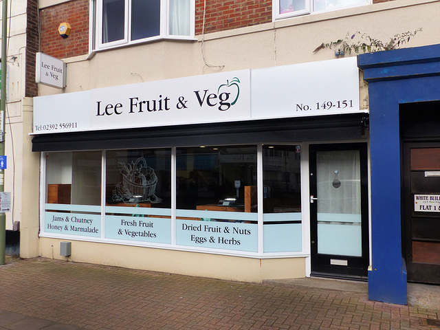 Lee Fruit & Veg - 22 August 2020