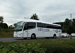 P&D Coaches YT65 BYX at Fiveways, Barton Mills - 21 Aug 2021 (P1090574)