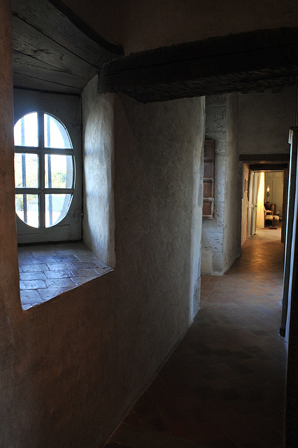 Les couloirs du château de Talcy