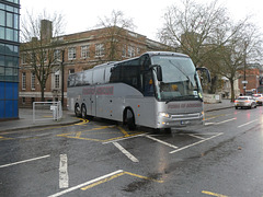 Fords Coaches YN07 LHE in Chelmsford - 6 Dec 2019 (P1060163)