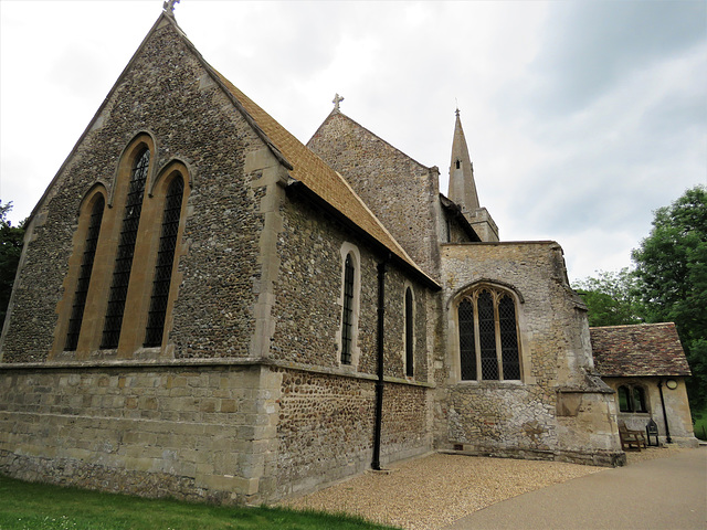 madingley church, cambs (2) chancel rebuilt by ewan christian1873