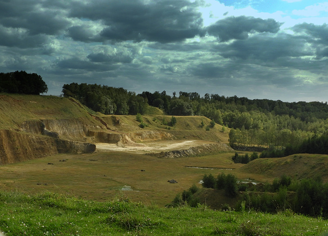 t'Rooth Quarry-----fossil  site