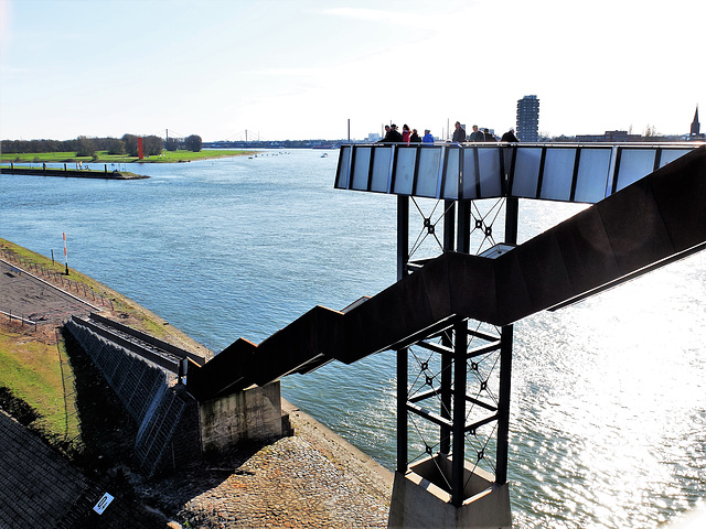 Haniel-Treppe mit Aussichtsplattform