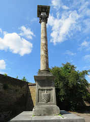 south woodford church, redbridge, london (15)  c18 tomb column by sir robert taylor for patron peter godfrey +1769