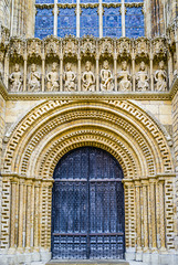 Lincoln Cathedral: main portal