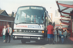 Chenery H63 PDW (National Express livery) 9 Sep 1993