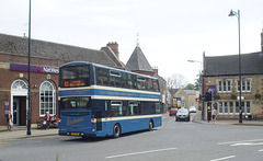 DSCF3304 Delaine Buses AD14 DBL in Bourne - 6 May 2016