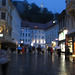 Rainy night in Ljubljana