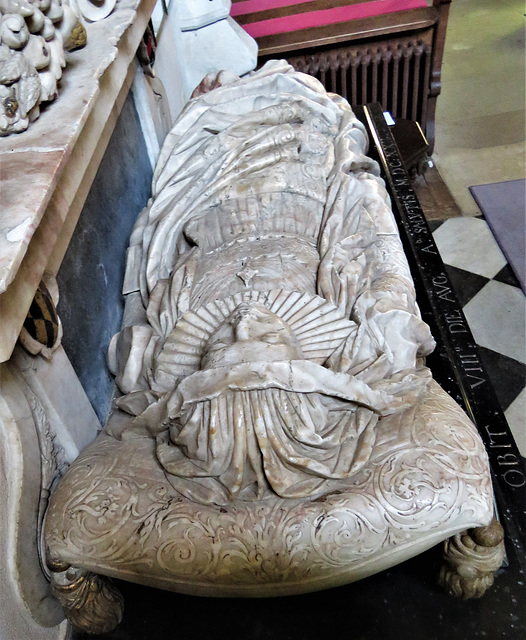 hertingfordbury church, herts, c17 tomb of lady calvert +1622 by nicholas stone (3)