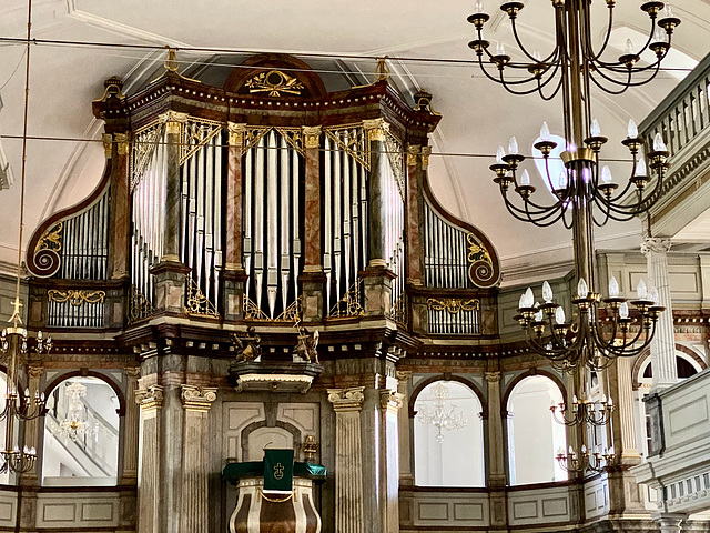 Die Orgel der St. Nikolaikirche in Kappel an der Schlei