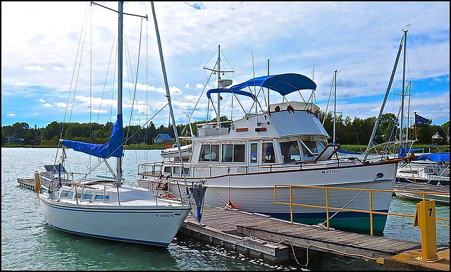 Lake Huron at Bruce Mines, Ontario.