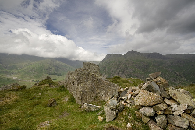 Side Pike summit cairn 1187 ft