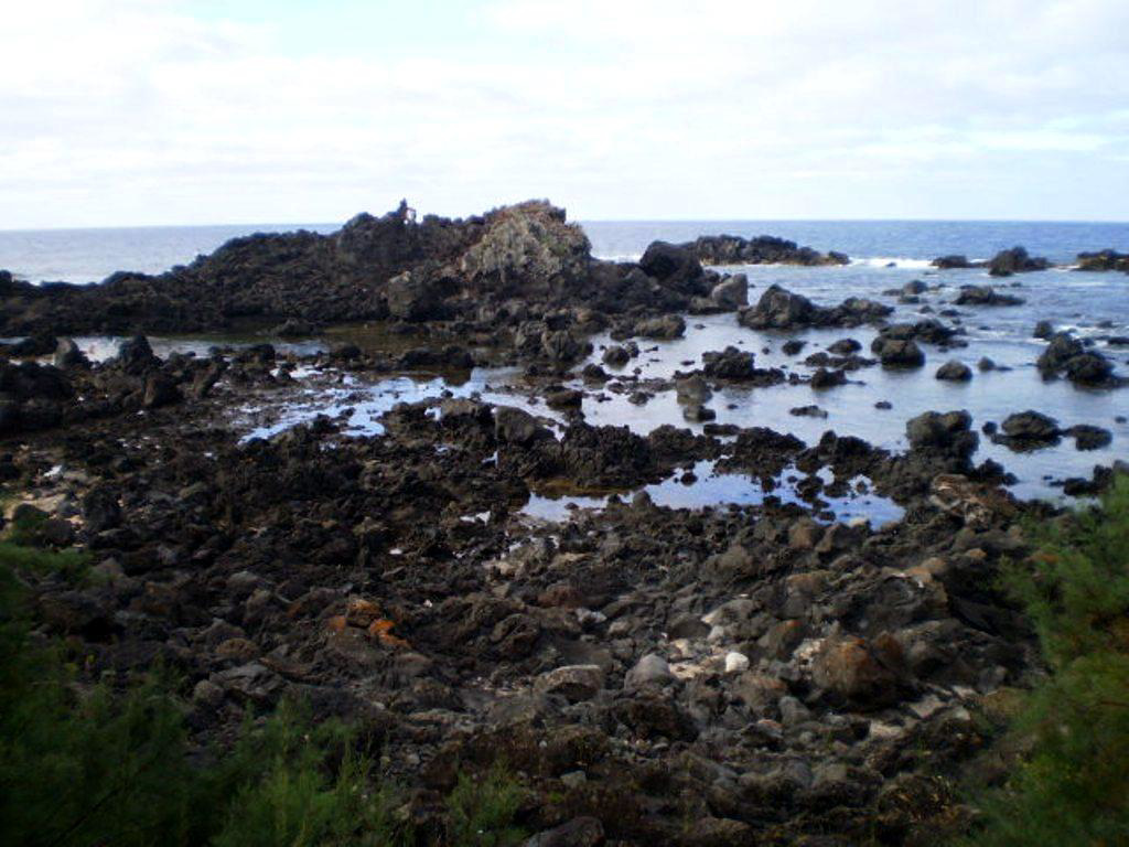 Volcanic coast of Pesqueira.