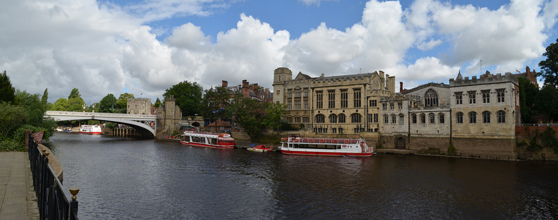 York, Ouse River and Lendal Bridge