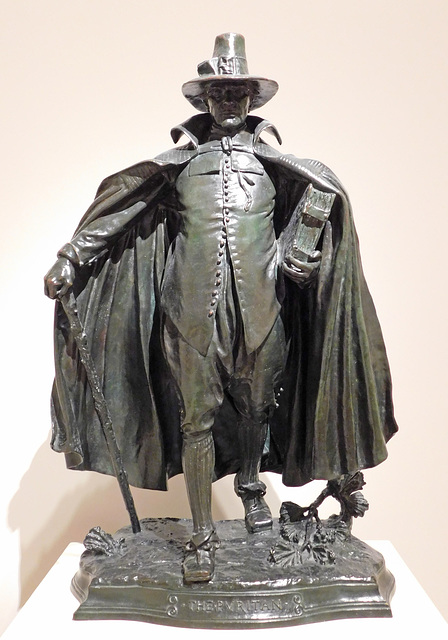 The Puritan by Saint-Gaudens in the Metropolitan Museum of Art, February 2020