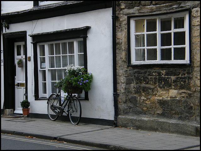 old windows in Holywell