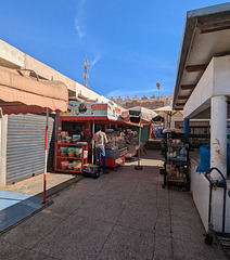 Parasols et gastronomie marocaine
