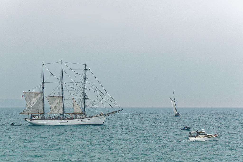 Le Marité en mer