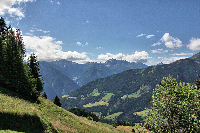 Auf dem Wanderweg zur Eggergrubalm