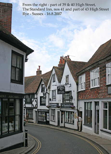 High Street Rye 39 to 43 16 8 2007