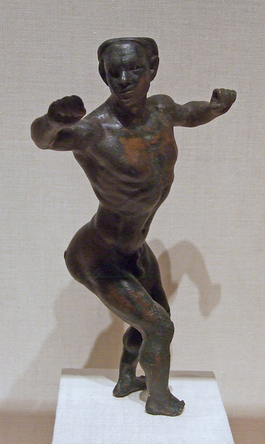 Bronze Statuette of an Acrobat in the Metropolitan Museum of Art, October 2011