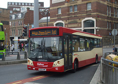 DSCF8074 Halton Borough Transport 10 (AE59 AWC) in Liverpool - 16 Jun 2017