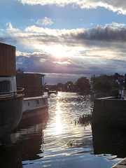 Sunset on the River Thames