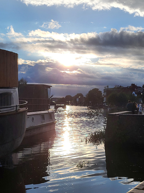 Sunset on the River Thames