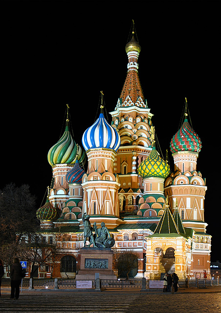 Saint-Basile Cathédrale à Moscou (Russie)