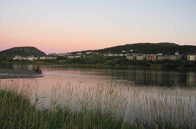 Evening at Quidi Vidi Lake, St. John's, Newfoundland