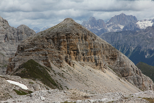 Blick von der Gamsstallscharte im Latemar