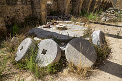 the abandoned oil mill of S. George's at Karydi