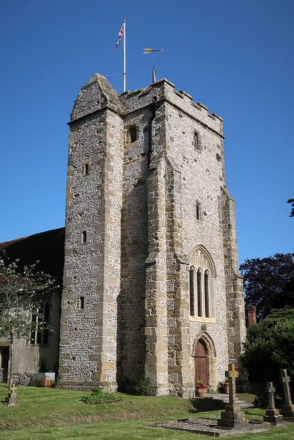 The church tower