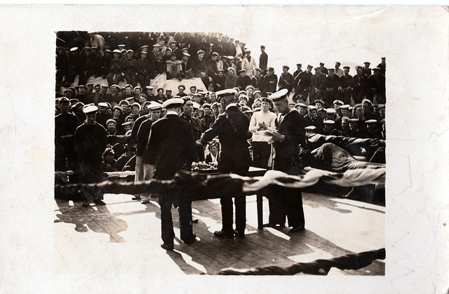 Boxing Match HMS Malaya 06.01.1921