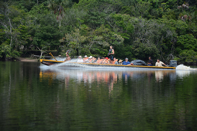 Venezuela, Upstream at High Speed along the River of Carrao