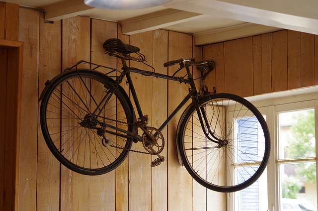 au restaurant la bicyclette bleue à Joyeux