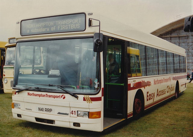 Northampton Transport 41 (N41 RRP) at Showbus, Duxford – 22 Sep 1996 (330-12)