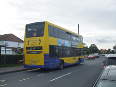 DSCF9847 Anglian Bus 551 (AO57 EZL) seen in Southwold - 23 Sep 2017