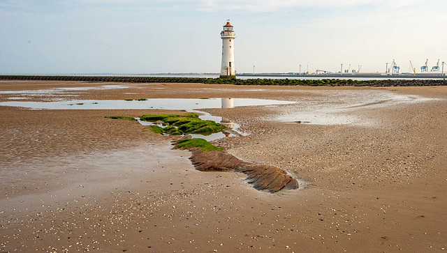 Perch rock lighthouse, New Brighton