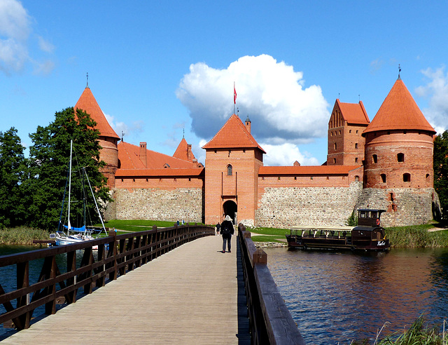 Trakai - salos pilis