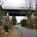 Oberdüsseler Weg, Autobahnbrücke der A535 (Wülfrath) / 15.01.2022